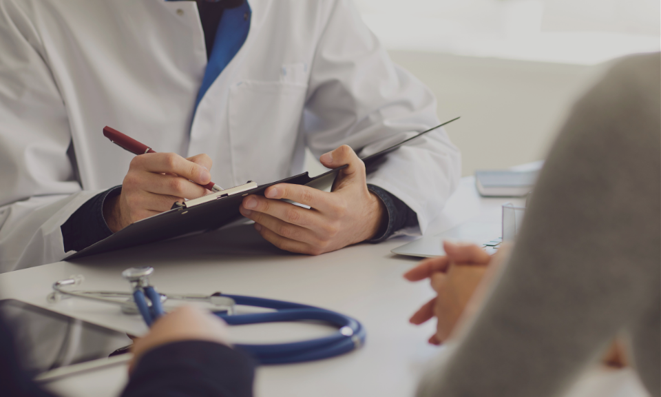 Doctor and patient